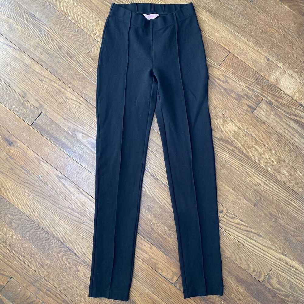 Lily Pulitzer Black Knit Center Seam Legging Women’s Pull On Pants Size XS